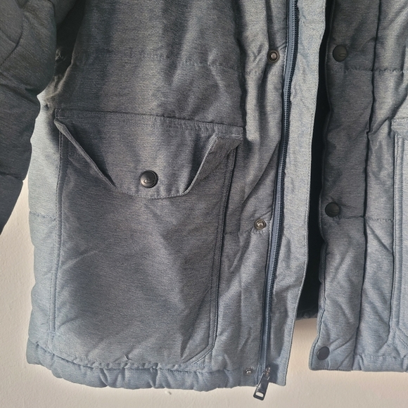 Oakley Mens Winter Softshell Jacket Large Blue Gray - Picture 8 of 12